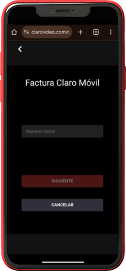 Paso 9 - Coloca tu número móvil Paso 9 - Coloca tu número móvil